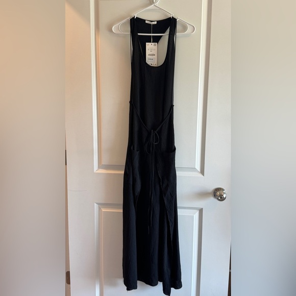 Zara Black Asymmetrical Dress - Picture 6 of 14